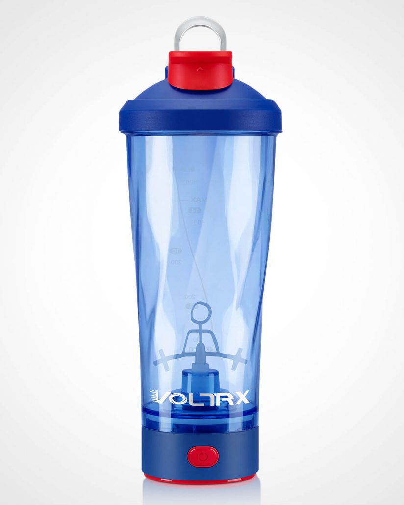 VOLTRX VortexBoost Electric Protein ShakerColored Base (Power Blue